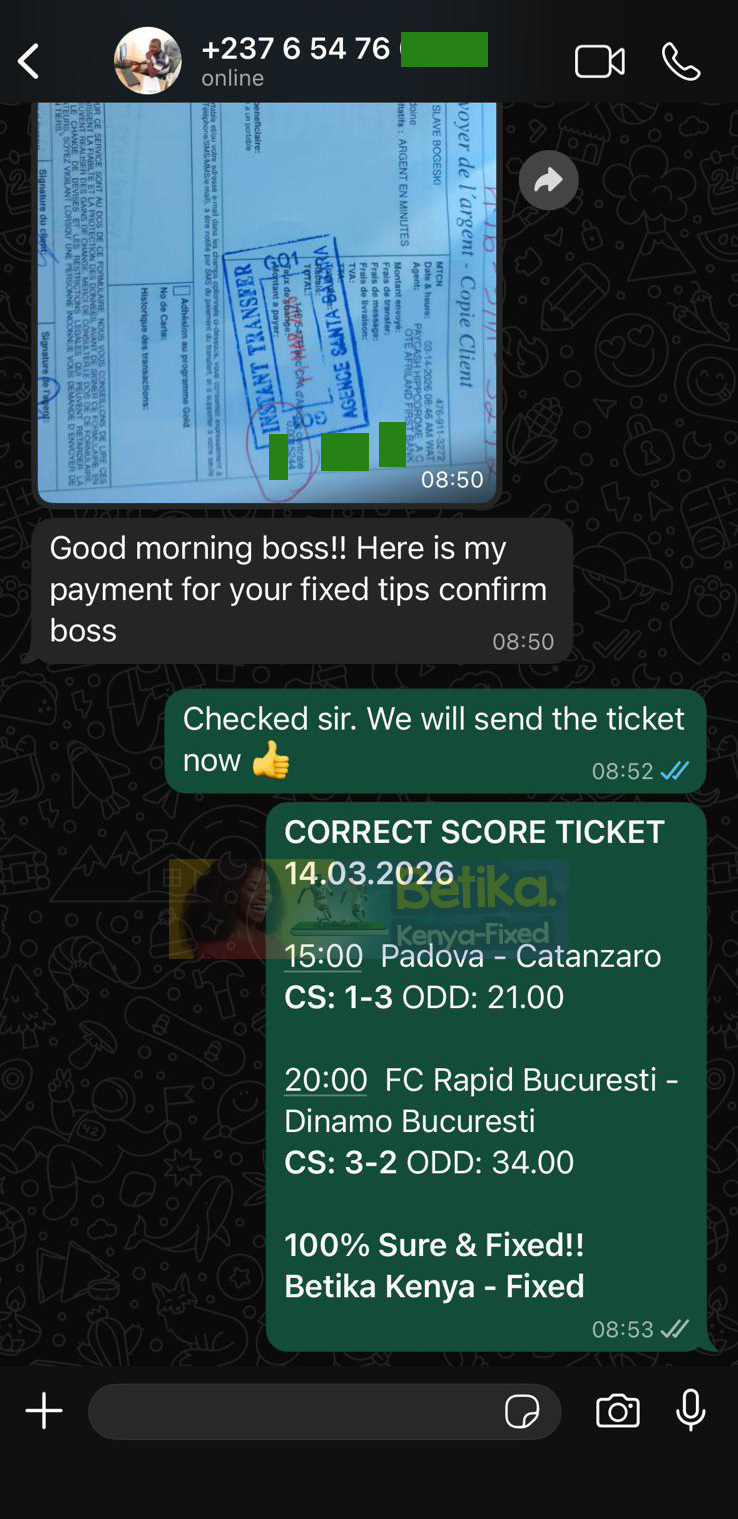 betika fixed correct score games 14.03.2026