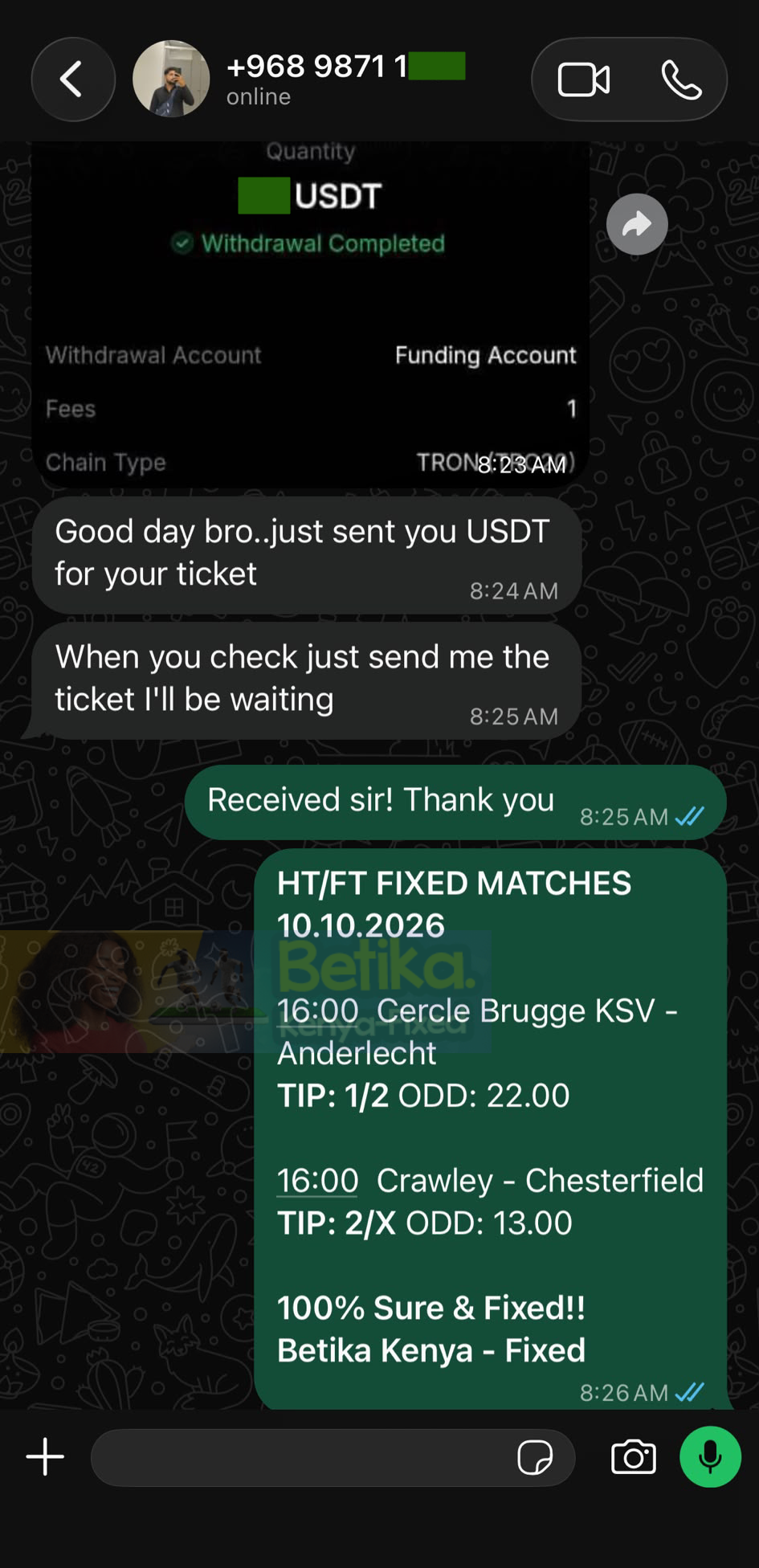 betika ht ft fixed matches 10.10.2026