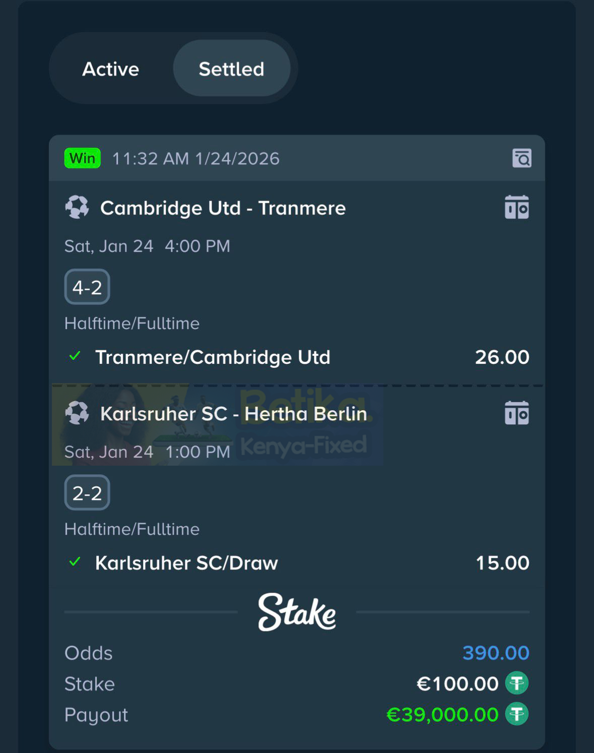 betika ht ft fixed matches 24.01.2026