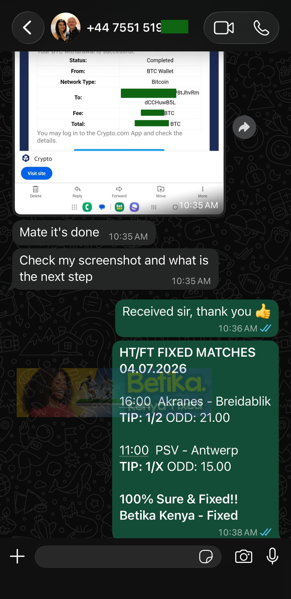 betika ht ft fixed matches 04.07.2026