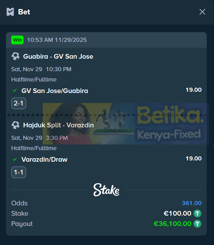 betika ht ft fixed matches 29.11.2025