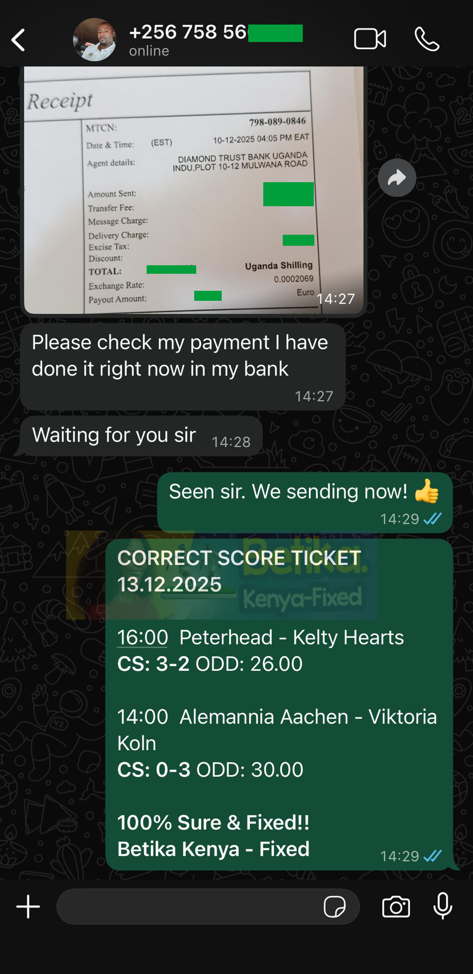 betika fixed correct score games 13.12.2025