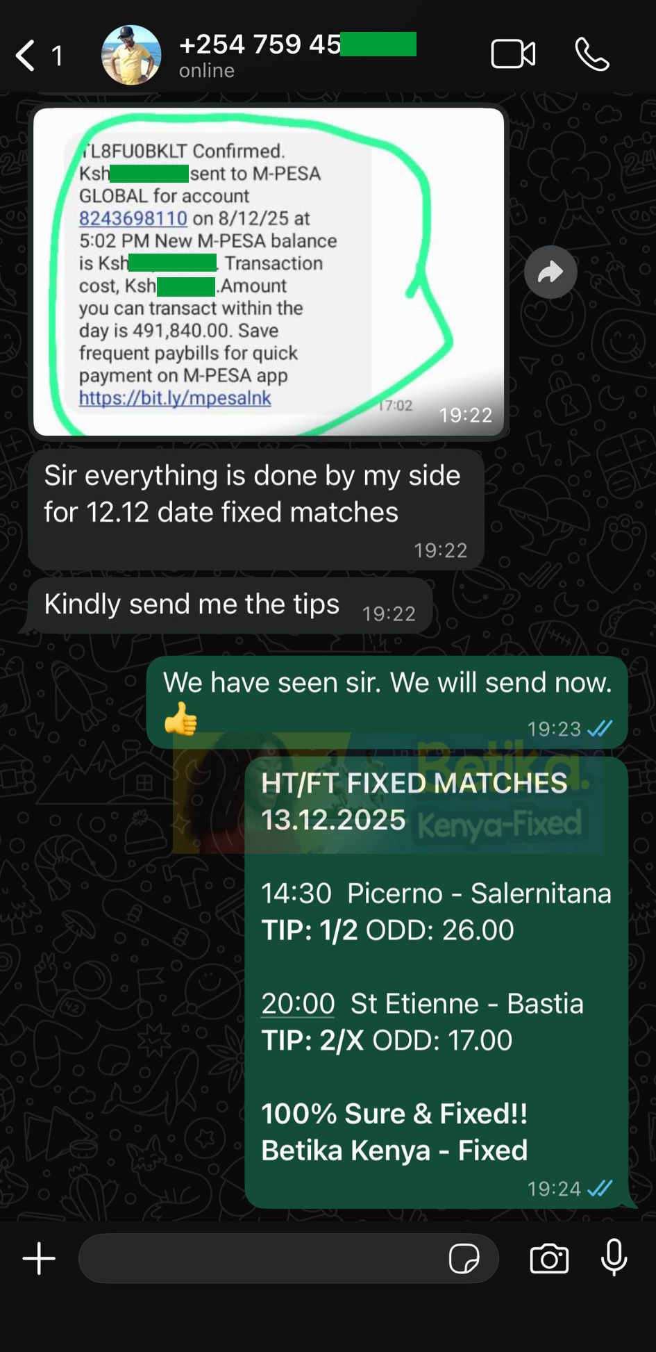 betika ht ft fixed matches 13.12.2025